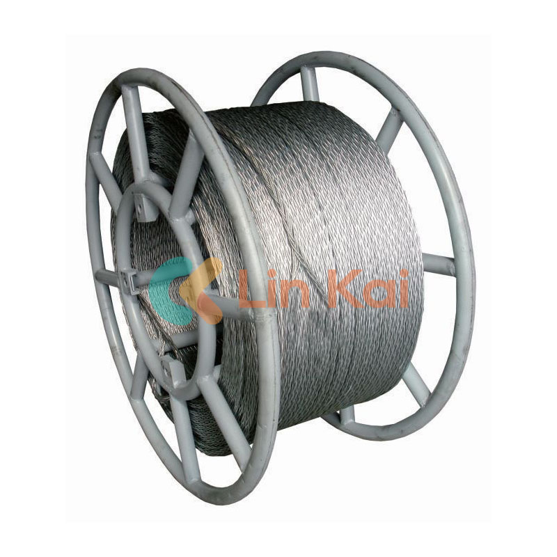 16MM Anti Twist Steel Wire Rope para sa Dalawang Bundled Conductors Stringing