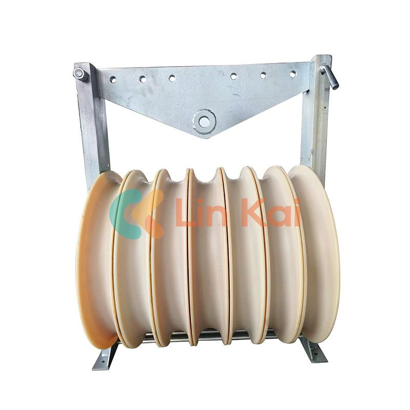 Pangunahing paggamit at pag -andar ng conductor pulley stringing blocks