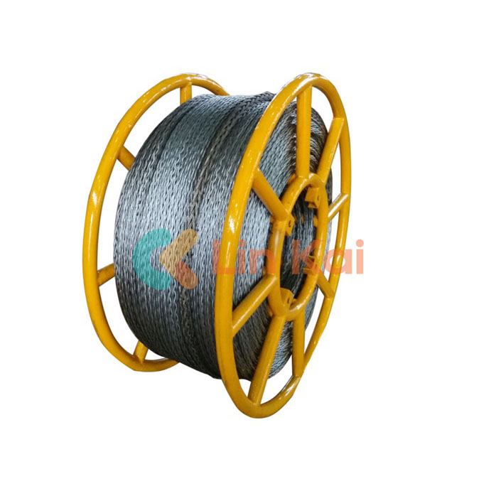 Anti Twist Steel Wire Rope 20mm para sa Paghila ng Apat na Bundled Conductors