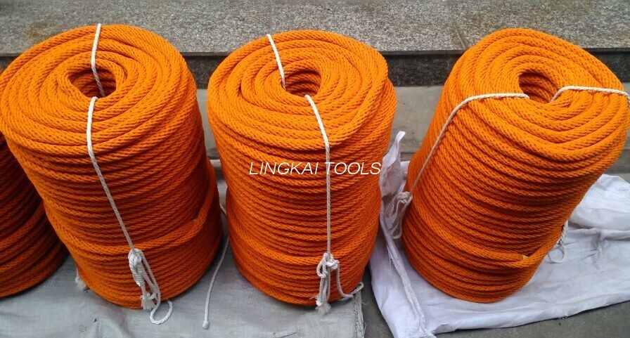 High Strength Double Braided Polyester Insulated Silk Rope Para sa Transmission Stringing Line