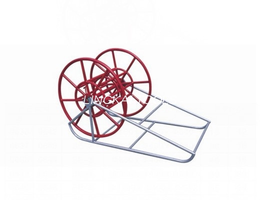 Wire Rope Reel Stand Cable Drum Pay-Off Stand Para sa Paghila ng Wire Rope