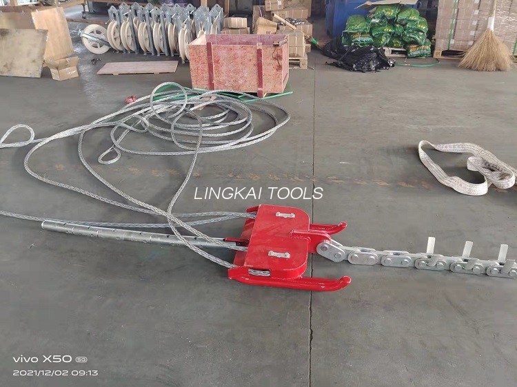 Balancing Head Running Board Para sa Overhead Line Three Bundle Conductor