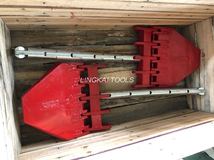 Independent Conductor Poising Sheave Balanced Pulley Type Head Boards Para sa Dalawang Bundle Conductor