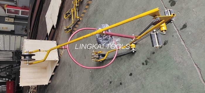 Electric Inspection Overhead Line Cart Para sa Single Conductor Inspection Trolley Transmission Tools