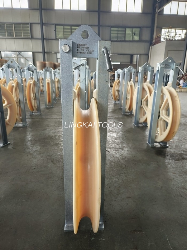 660mm Diameter Bundled Condcutor Pulley Stringing Block Sa Nylon Wheels Power Transmission Parts