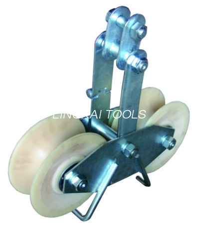 Mga Espesyal na Na-customize na Tandem Stringing Pulley Para sa Dalawa O Tatlong Linya ng Konduktor