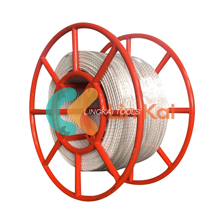 Naka-braided na Dupont Polyester Rope Para sa Transmission Line Stringing na May 12 Strands