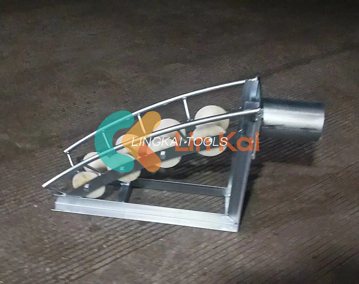 10kN MC Nylon Cable Pithead Roller Para sa Underground Electrical Installations