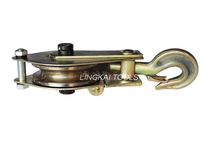 Single Sheave Tower Erection Tools , Steel Pulley Block Para sa Pag-angat / Pagtaas