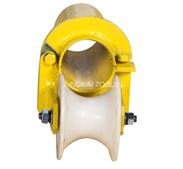 Naka-lock na Underground Cable Tools, 4.3 KG Weight Wheel Cable Ground Roller