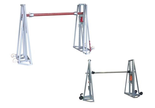 20 Ton Reel Drum Stands Basic Construction Tools, Hydraulic Reel Elevator