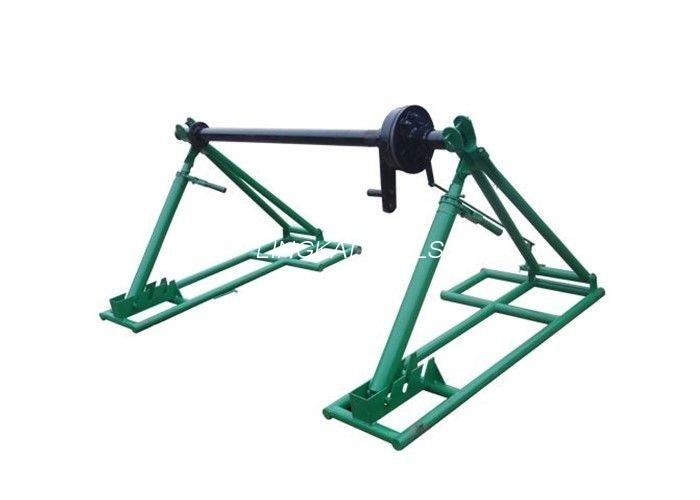 1000 KN Torque Integrated Cable Reel Stand na Kulay ng Disc Tension Brake