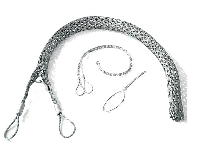Double Head Mesh Cable Pulling Grips, Wire Grip Sock Wire Pulling Grips