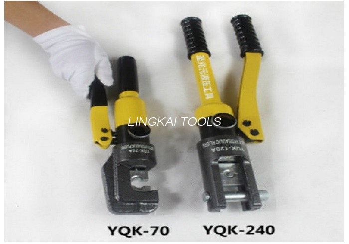 Hexagonal Hydraulic Crimping Tool , Cable Crimping Tool Hydraulic Para sa Copper Tube