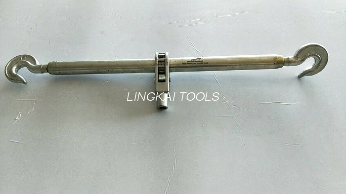 Double Hook Steel Rope Turnbuckle Wire Tightening Tool Na May 360º Handle Movement