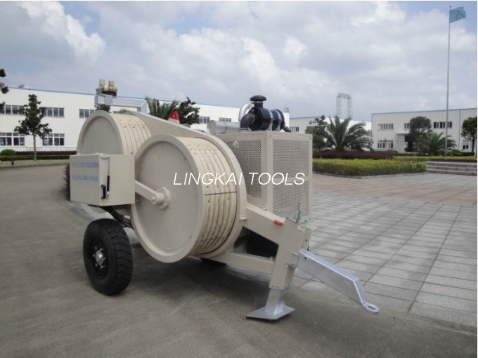 Puting Hydraulic Puller Tensioner Sa Stringing Isa O Dalawang Bundle Conductor