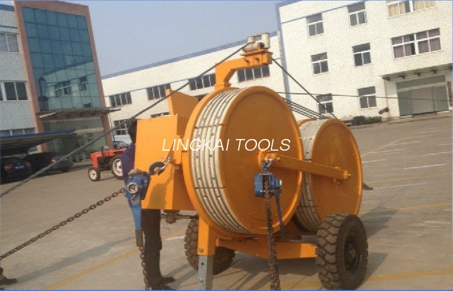 Orange Hydraulic Puller Tensioner SA-YQZ40 40KN Para sa Pulling / Tensioning Conductor