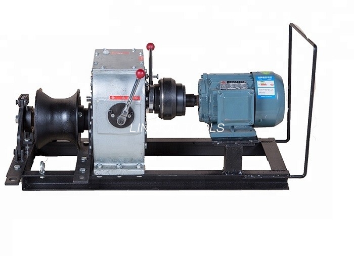 220 Volt Cable Pulling Tools Electric Engine Powered Para sa Underground Power Site