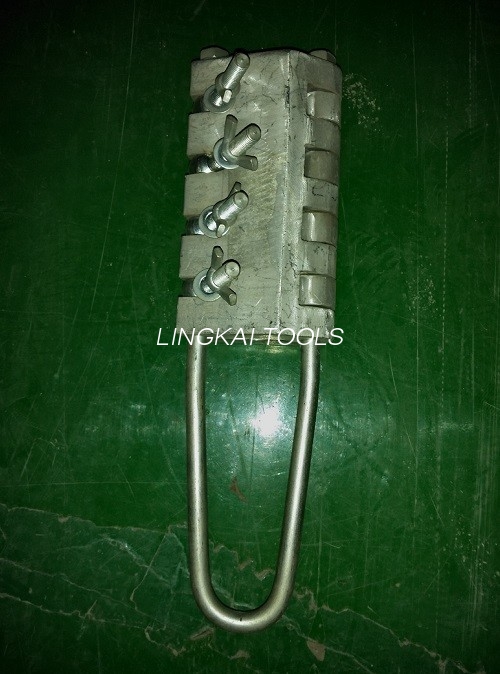 Aluminum Alloy Optical Fiber Cable Tools Radial Locking Gripper Para sa OPGW Radial Cable