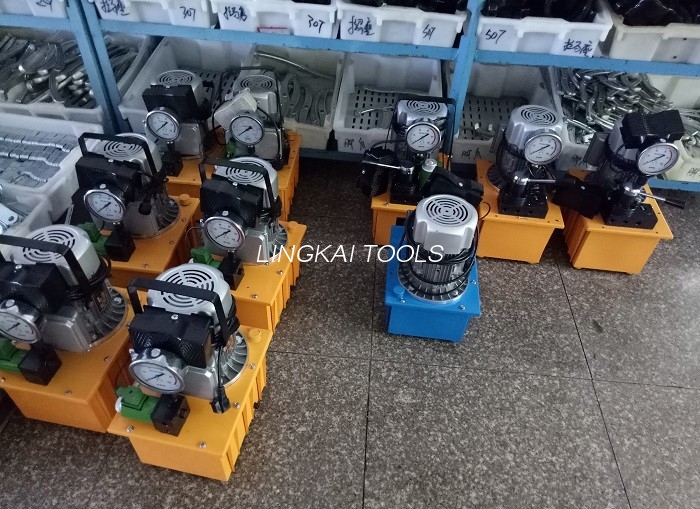 50-60hz Electrical Crimping Tool / Electric Hydraulic Pump na May Electromagnetic Valve