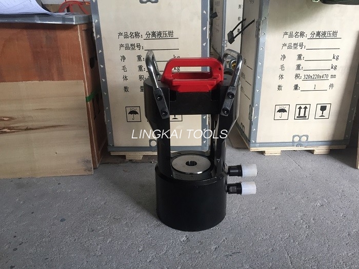 Manually Operated 100 Ton Hydraulic Crimping Head Para sa Compression Ng ACSR