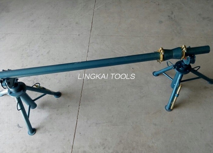 10KN - 50KN Simple Reel Payout Stand Cable Drum Jack Para sa Manu-manong Pagpapalabas ng Wire
