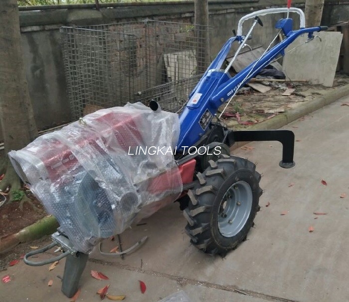 Diesel Engine Driven Cable Pulling Tools Walking Tractor Winch Para sa Cable Pulling Na May 2000 RMP Speed