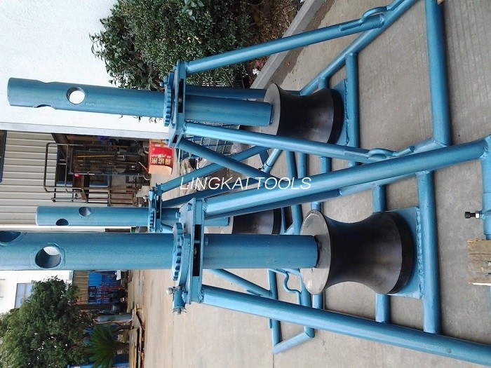 5 Ton Manual Turned Winch Paghila Wire Rope Sa Power Line Construction