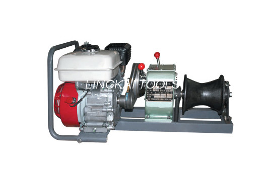 Power Construction Electric Cable Puller / Portable Electric Winch Stable Performance