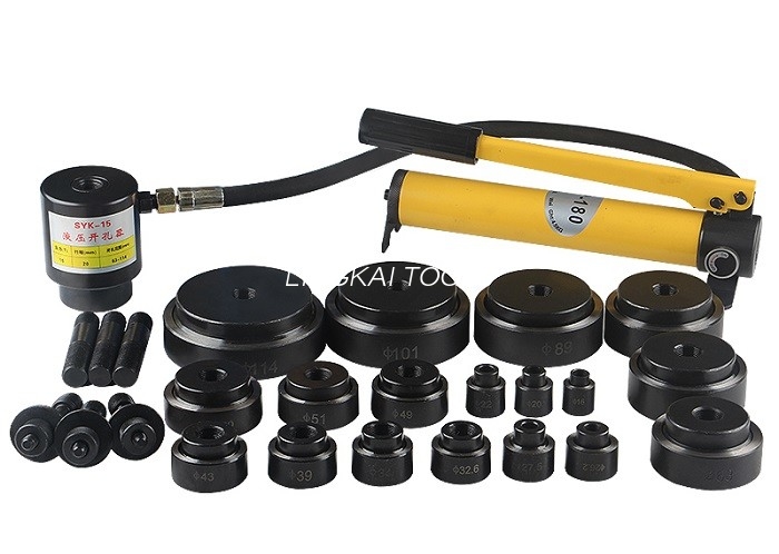 SYK-8 Model Hydraulic Punch Driver 100KN Stroke 25mm Para sa Mild Steel