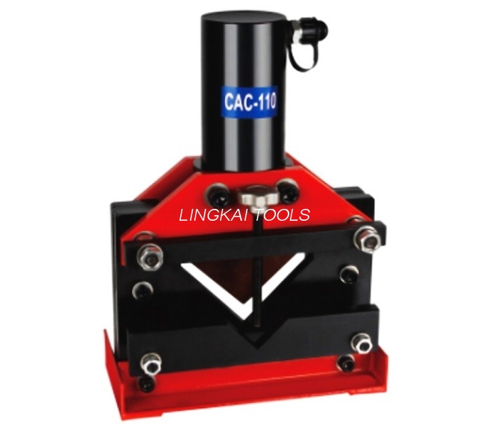 250KN Cutting Force Hydraulic Angle Steel Cutter 405mm Taas 75 * 75 * 6mm
