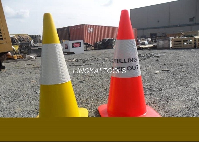 Traffic Retractable Safety Cones Para sa Construction Area Customized Design