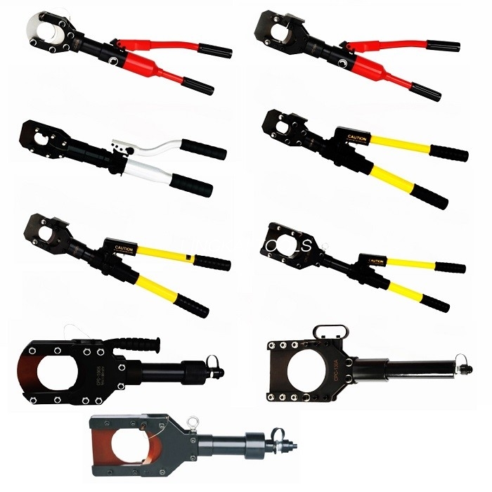85mm Stroke Hydraulic Crimping Tool Cable Cutter Para sa Pagputol ng Amoured Cu / Al Cable Max 85mm