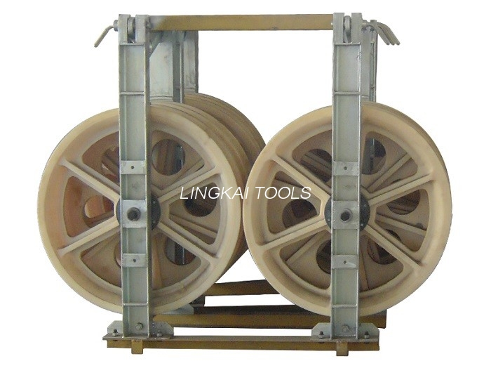 Tatlong Nylon Conductor Transmission Line Stringing Tools Customized Bundled Stringing Block