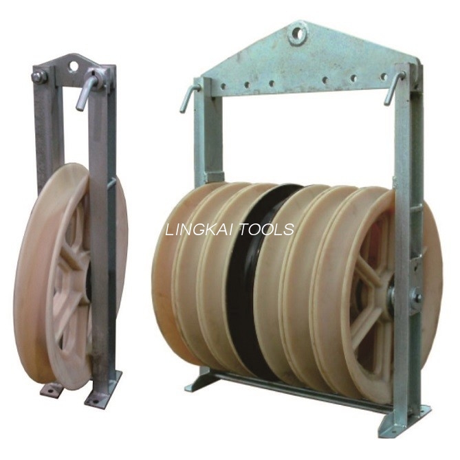 Naka-bundle na Conductor Blocks Nylon Sheave Stringing Block Pulley Helicopter Stringing Blocks