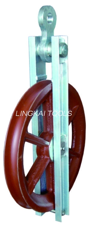 Wire Rope Cable 160KN Conductor Stringing Blocks