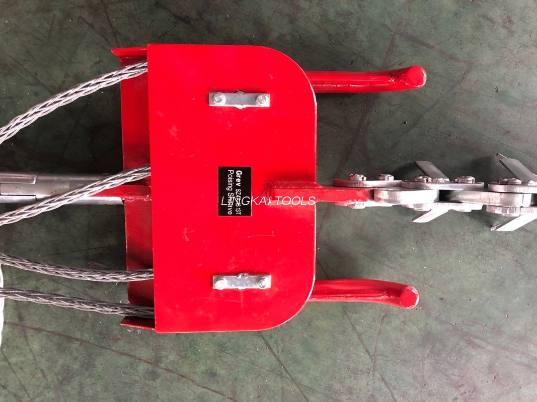 Power Balancing Heads Running Board Para sa Conductor Pulling Lines Overhead Transmission