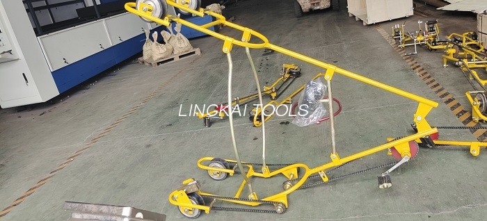 Dalawang Apat na Bundle Conductors Overhead Line Bicycle Cart Stringing Tools