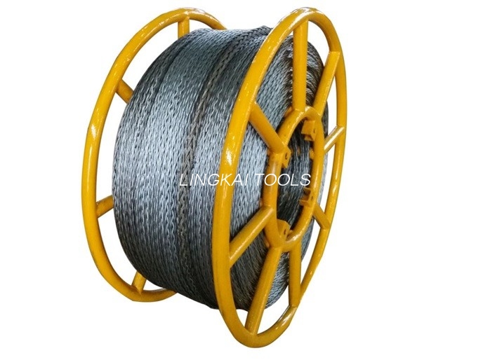 11mm Anti Twist Steel Wire Rope Para sa Single Conductor O Ovehead Opgw Stringing