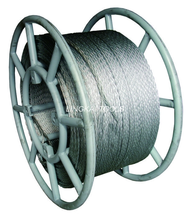 13mm Anti Twisting Braided Steel Wire Rope Para sa Single Conductor Stringing