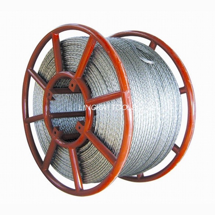 26mm Anti Twisting Braided Steel Wire Rope Para sa Stringing 800 Kv Transmission Line