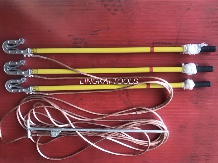 Mga Grounding Device Portable Para sa High Voltage Transmission Line Stringing
