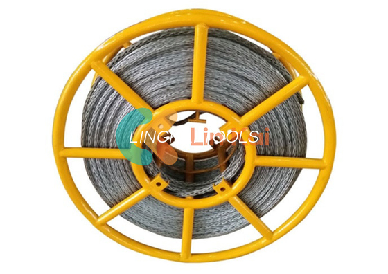 900KN Max Anti Twisting Steel Wire Rope 10mm Para sa Stringing OPGW At Ground Wire