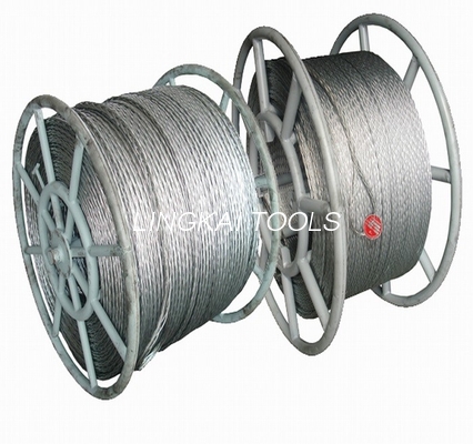 12 Strands Anti Twisting Braided Steel Rope Para sa Stringing Overhead Conductor O Opgw